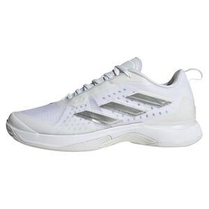 NWT adidas Women's Avacourt Sneaker, White/Silver Metallic/White, 7.5